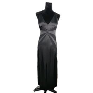 Armani Collezioni Black Formal Gown Cocktail Dress Formal size 6 EUC